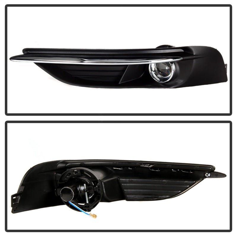Spyder Chrysler 200 2011-2014 OEM Fog Light W/Universal Switch- Clear FL-C20011-C 5080387