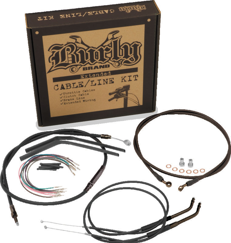 Burly Brand Burly T-Bar Cntrl Kt 12in Blk B30-1140