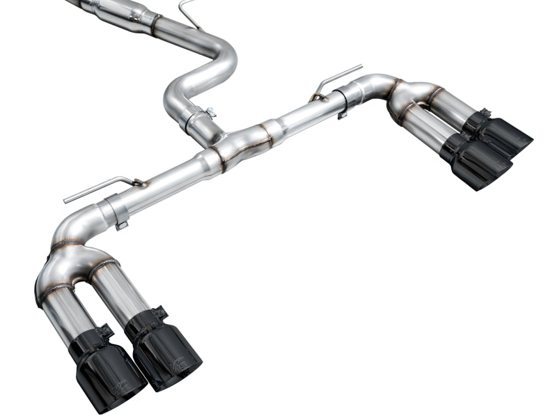AWE Tuning AWE 22-24 Audi 8Y S3 Track Edition Exhaust  - Diamond Black Tips 3020-43897