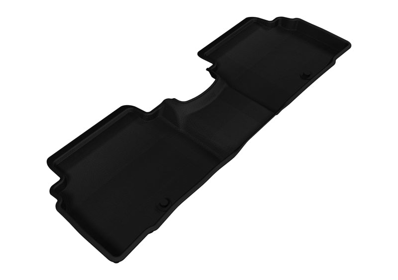 3D MAXpider 2011-2016 Kia Sportage Kagu 2nd Row Floormats - Black L1KA02621509