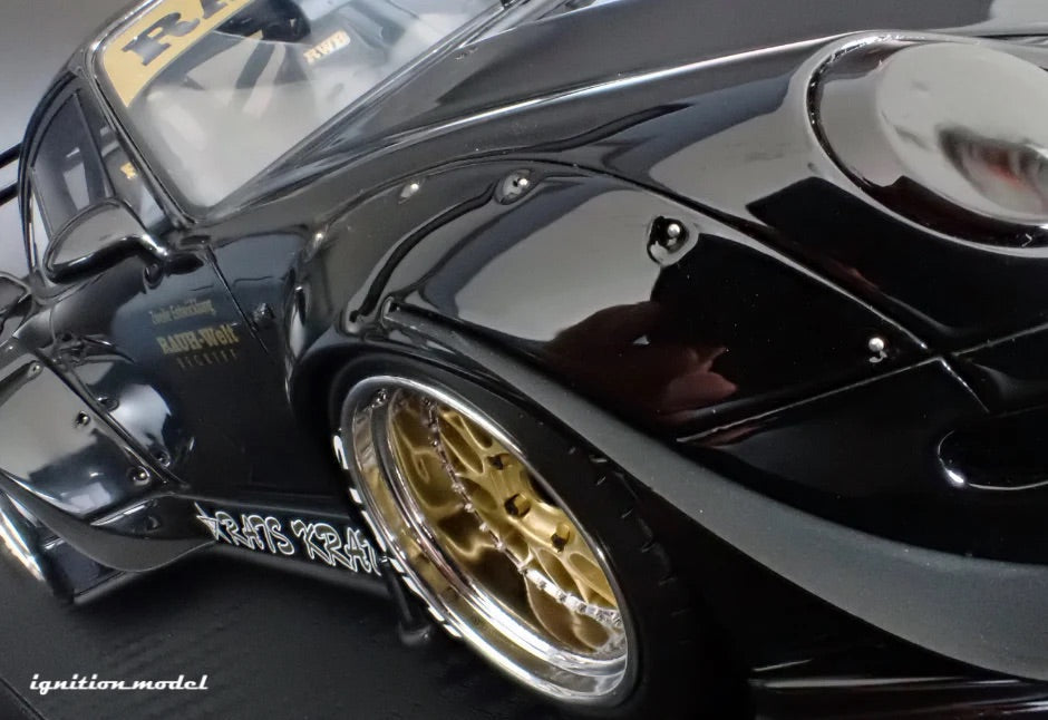 Ignition Model Porsche 993 RWB "Dark Star" Black 1:18