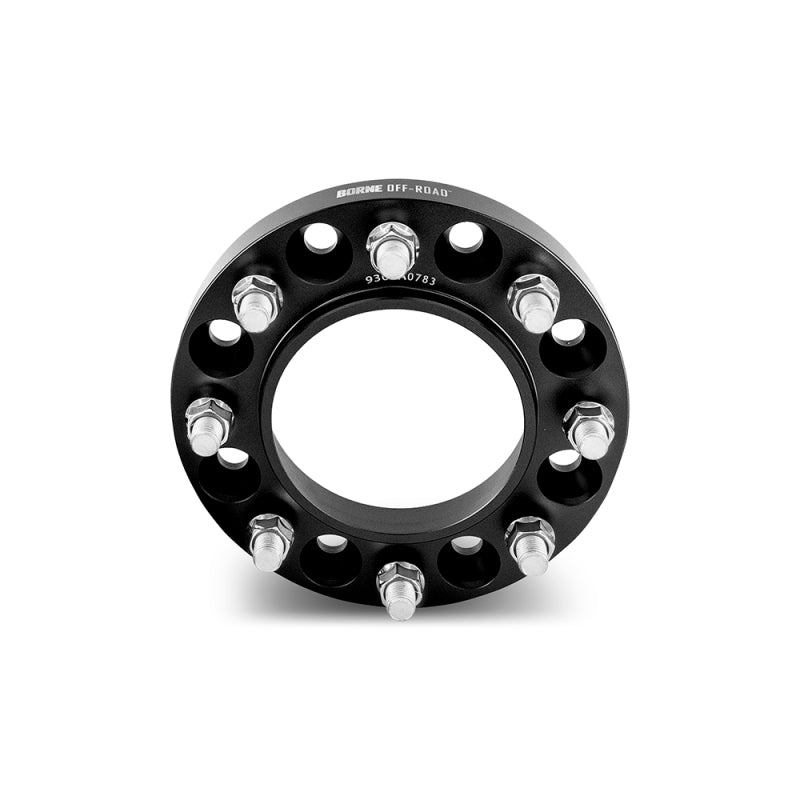 Borne Off-Road Wheel Spacers 8X165.1 121.3 38.1 M14 Blk BNWS-006-381BK