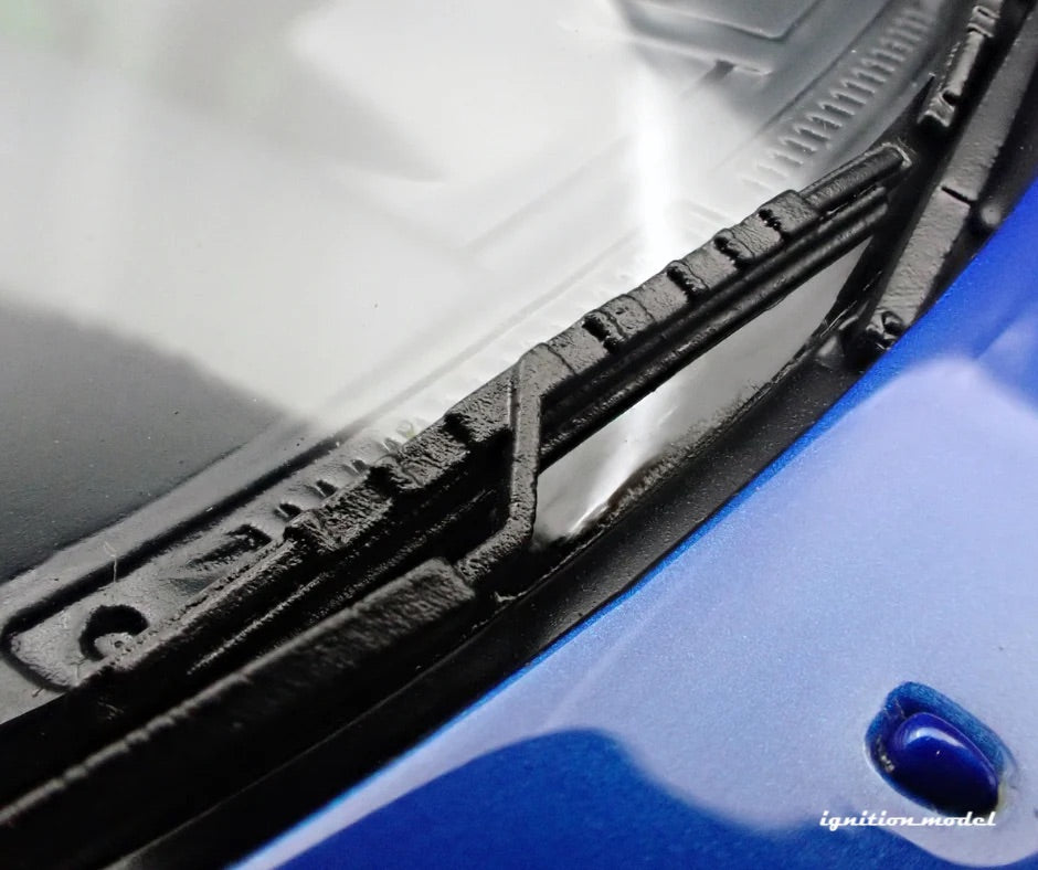 Ignition-Model Nissan Skyline GT-R R34 (BNR34) Top Secret 34GT-R RHD Blue Metallic 1:18