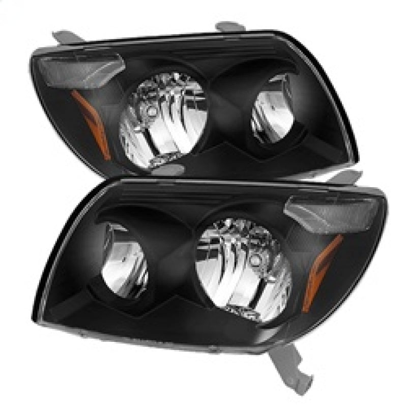 FR SPORT SPYDER Xtune Toyota 4Runner 03-05 Crystal Headlights Black HD-JH-T4R03-AM-BK 9023583 -...