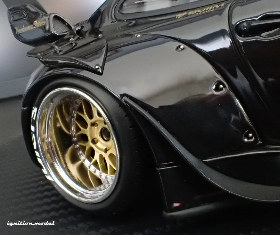 Ignition Model Porsche 993 RWB "Dark Star" Black 1:18