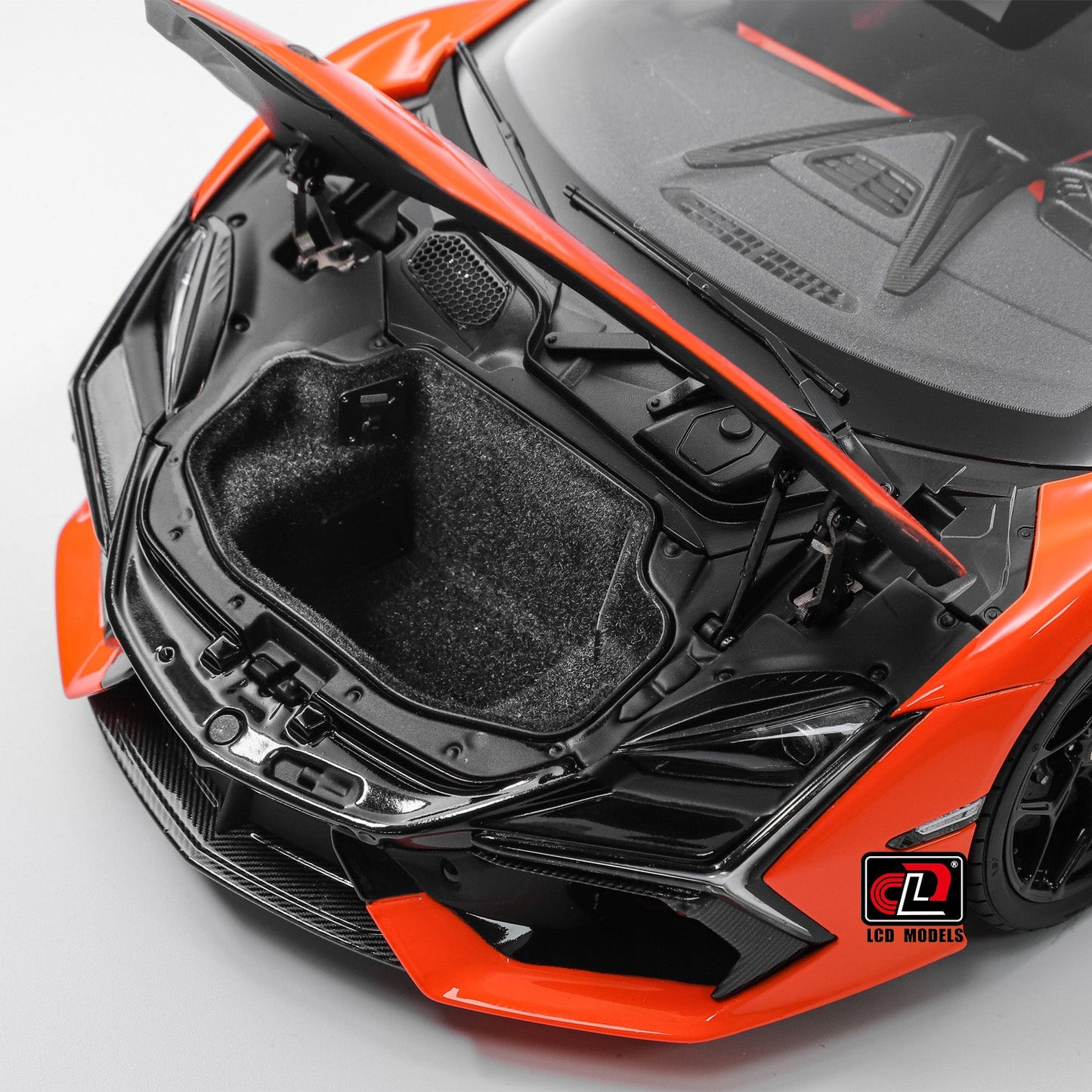 LCD 2024 Lamborghini Revuelto Orange 1:18