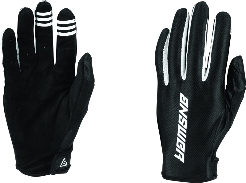 Answer Ascent Glv Blkwht Sm 447010