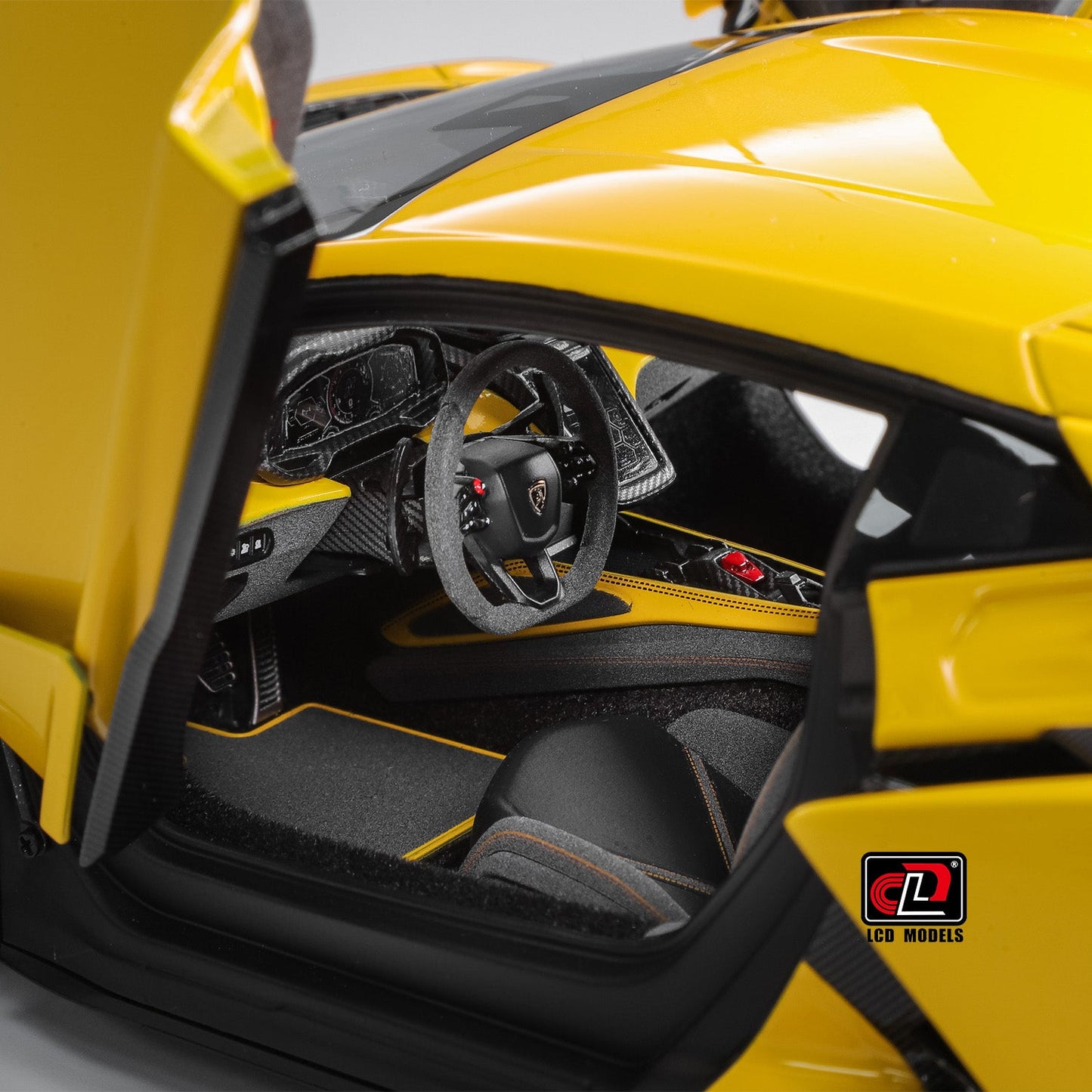 LCD 2024 Lamborghini Revuelto Yellow 1:18