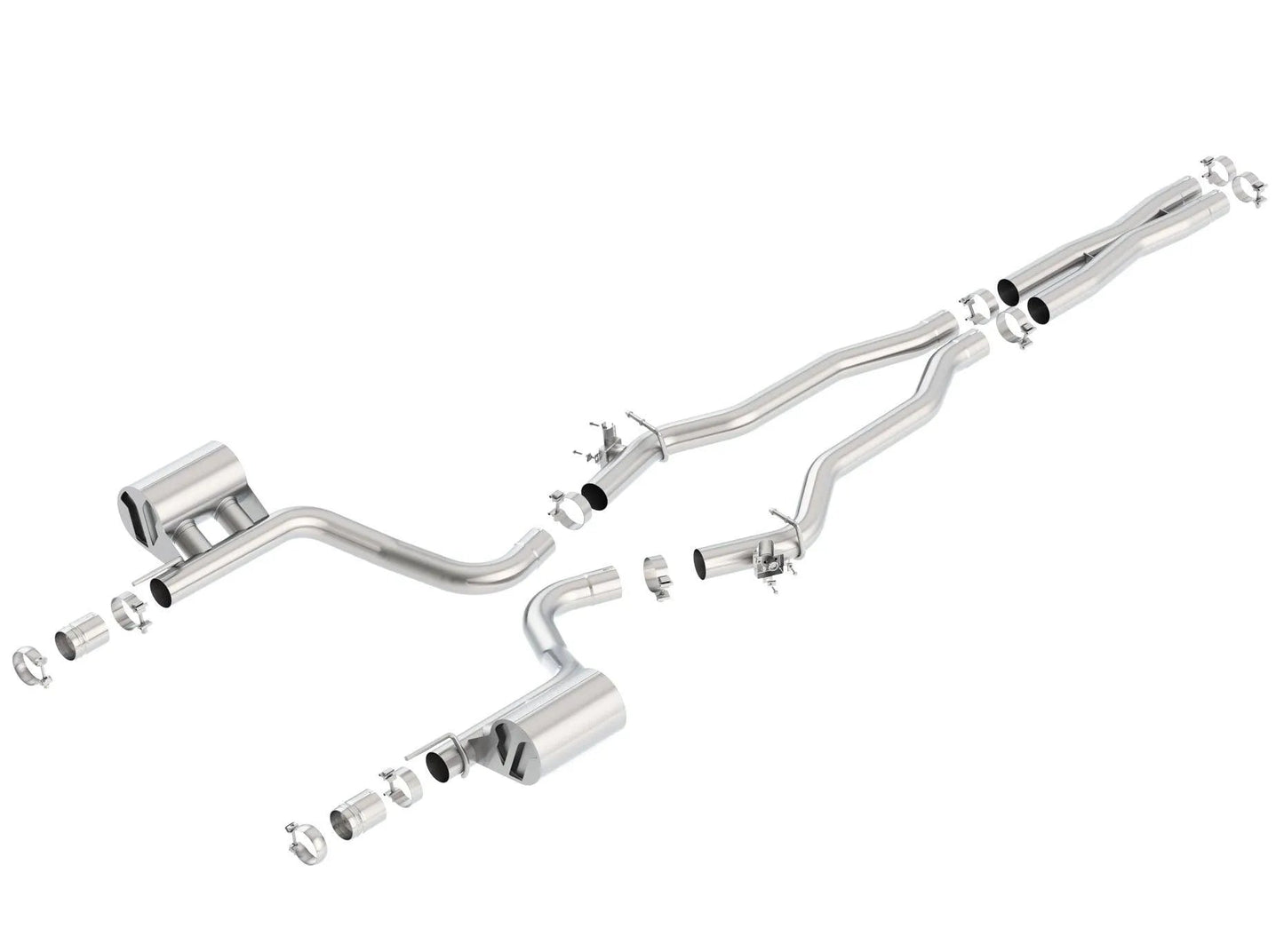 Borla 2015-2023 Dodge Challenger Hellcat 6.2L V8 ATAK w/ Valve Simulator CB Exhaust Factory Valance