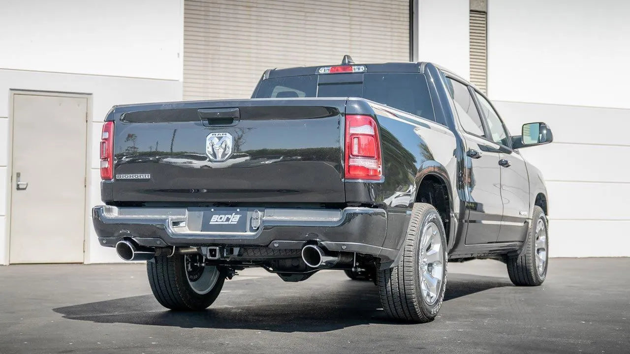 BORLA 2019- 2025 Ram 1500 Cat-Back Exhaust System Touring Black  Or Polished Tips