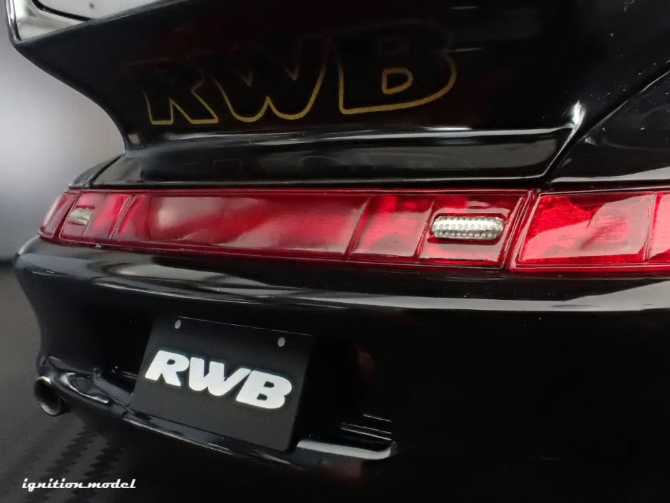 Ignition Model Porsche 993 RWB "Dark Star" Black 1:18