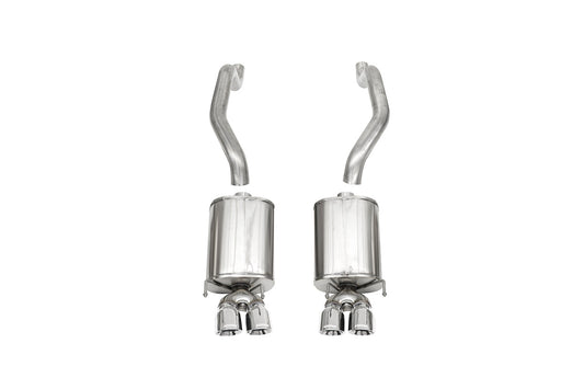 Corsa Xtreme, Sport / 2.5 in Axle-Back 3.5 in Twin Tips | 2009-2013 Corvette C6 (14470, 14108)