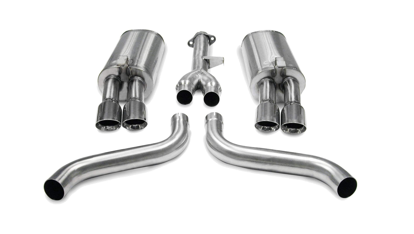 Corsa Sport / 2.5 in Cat-Back 3.5 in Twin Tips | 1986-1991 Corvette C4 L98 (14115)