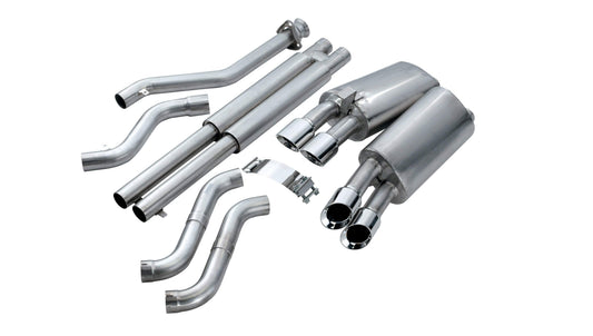 Corsa 1990-1995 C4 Corvette Exhaust System | Sport / 2.5 in Cat-Back 3.5 in Twin Tips | ZR1 LT5 (14117)