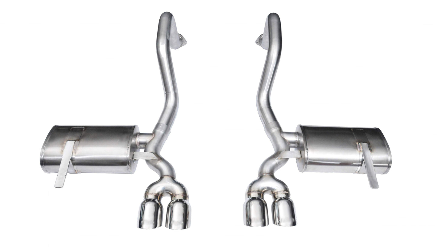Corsa Xtreme / 2.5 in Axle-Back 3.5 in Twin Tips | 1997-2004 Corvette C5 (14132)