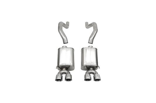 Corsa Sport / 3.0 in Axle-Back 4.0 in Twin Tips | 2006-2013 Corvette C6 Z06 ZR1 (14164)