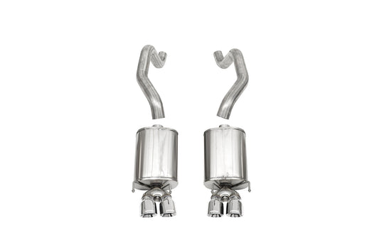 Corsa Xtreme, Sport / 2.5 in Axle-Back 3.5 in Twin Tips | 2005-2008 Corvette C6 (14469, 14169)