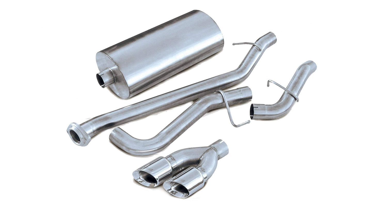 Corsa Sport / 3.0 in Cat-Back 4.0 in Twin Tips | 2002-2006 Avalanche 5.3L V8 (14250)