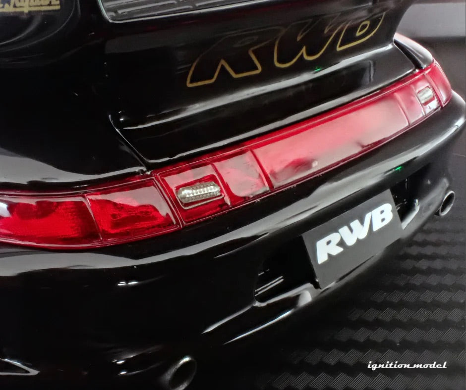 Ignition Model Porsche 993 RWB "Dark Star" Black 1:18