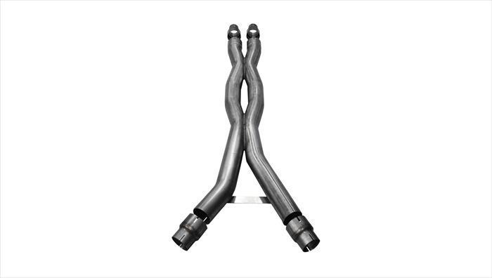 Corsa Res-Delete / 3.0 in Double X-Pipe | 2015-2025 Ford Mustang GT 5.0L V8 (14327)