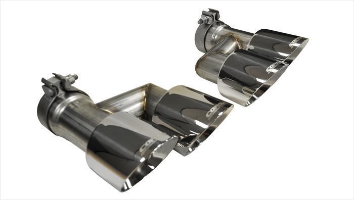 Corsa Replacement / 4.0 in Twin Tip Kit | 2015-2017 Ford Mustang GT 5.0L V8 CORSA Systems (14333)