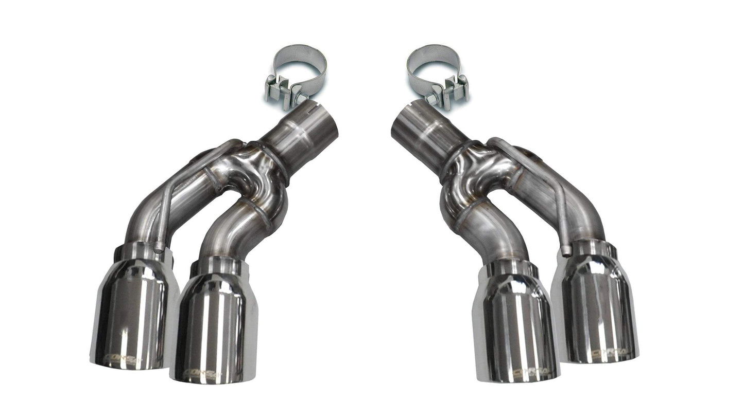 Corsa [OPEN BOX] Replacement / 4.0 in Twin Tip Kit | 2016-2019 CTS-V 6.2L CORSA Systems (14359)