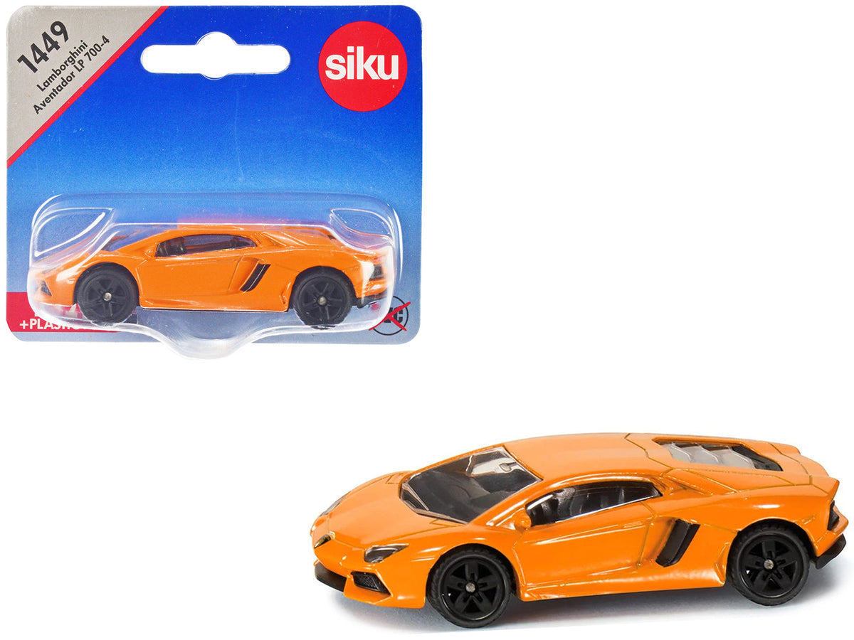 Rapid Vehicles Lamborghini Aventador LP700-4 Orange Diecast Model Car by Siku  free shipping USA...