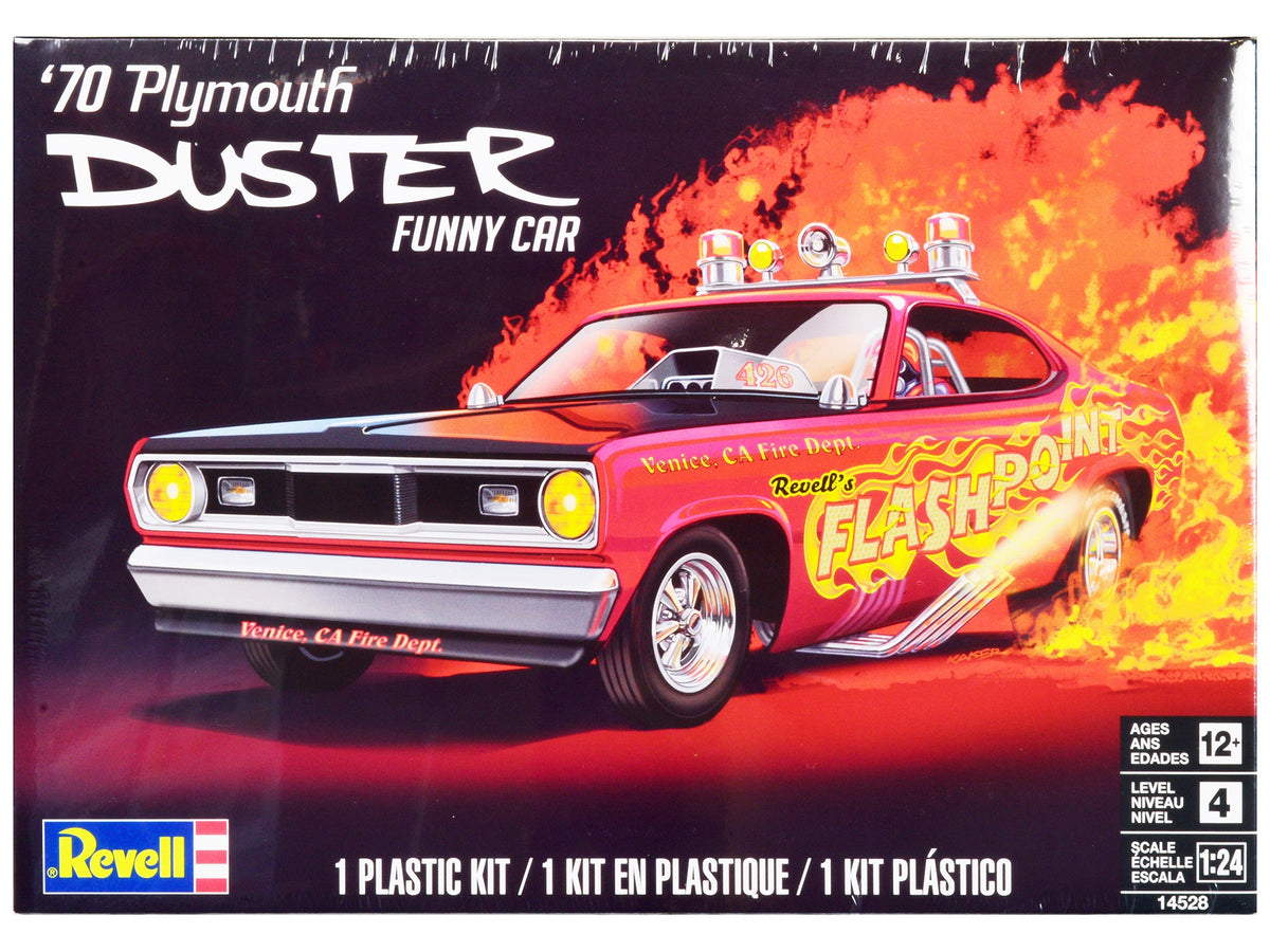 Rapid Vehicles Level 4 Model Kit 1970 Plymouth Duster Funny Car 1/24 Scale Model by Revell  free...