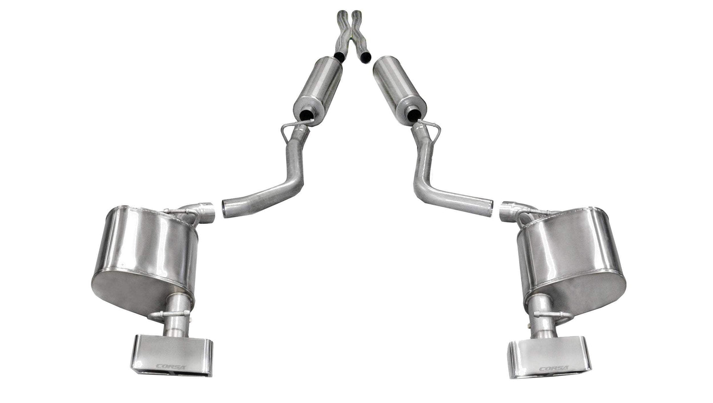 Corsa Xtreme / 2.5 in Cat-Back GTX2 Tips | 2011-2014 Challenger RT 5.7L (14529)