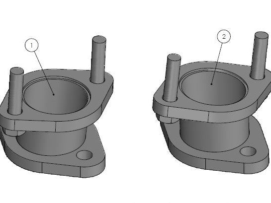 Corsa Use with P# 14553 / Driver & Passenger Adapters | BMW 325/328 E46 (14730)