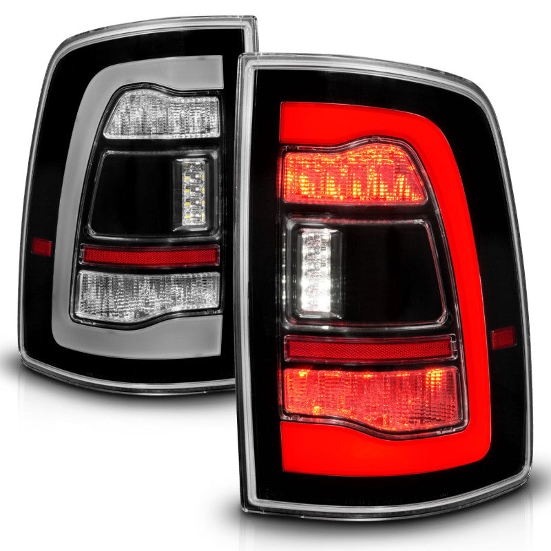 ANZO 09-18 Dodge Ram 1500 Sequential LED Taillights Black 311469
