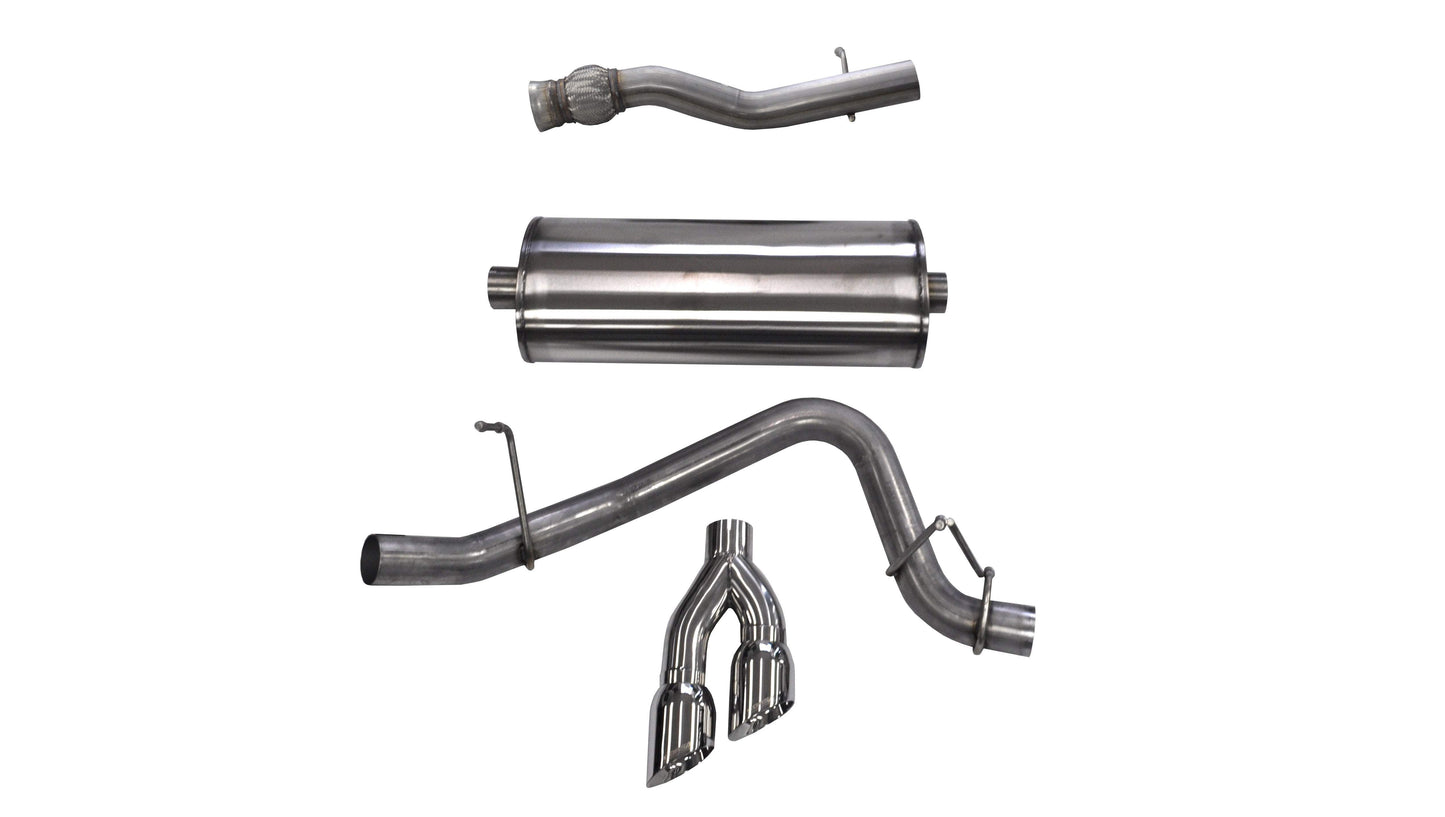 Corsa Sport / 3.0 in Cat-Back SSE 4.0 in Twin Tips | 2015-2020 Suburban, Yukon XL Denali, Escalade ESV 6.2L (14749)