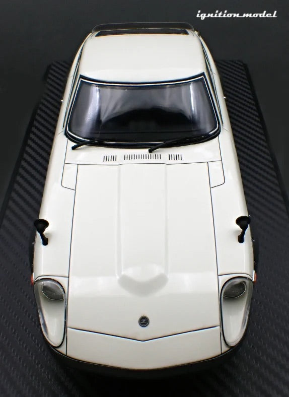 Ignition-Model Nissan Fairlady 240ZG HS30 White 1:18