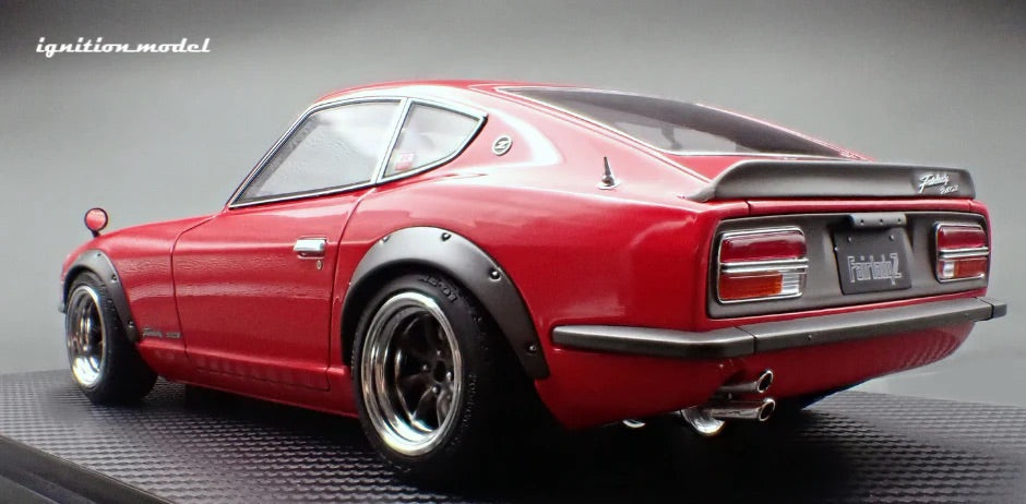 Ignition-Model Nissan Fairlady 240ZG HS30 Red 1:18