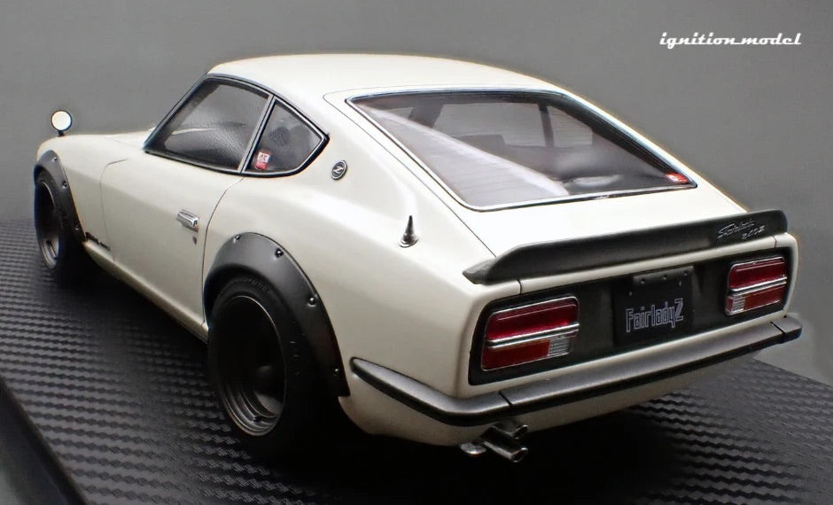 Ignition-Model Nissan Fairlady 240ZG HS30 White 1:18