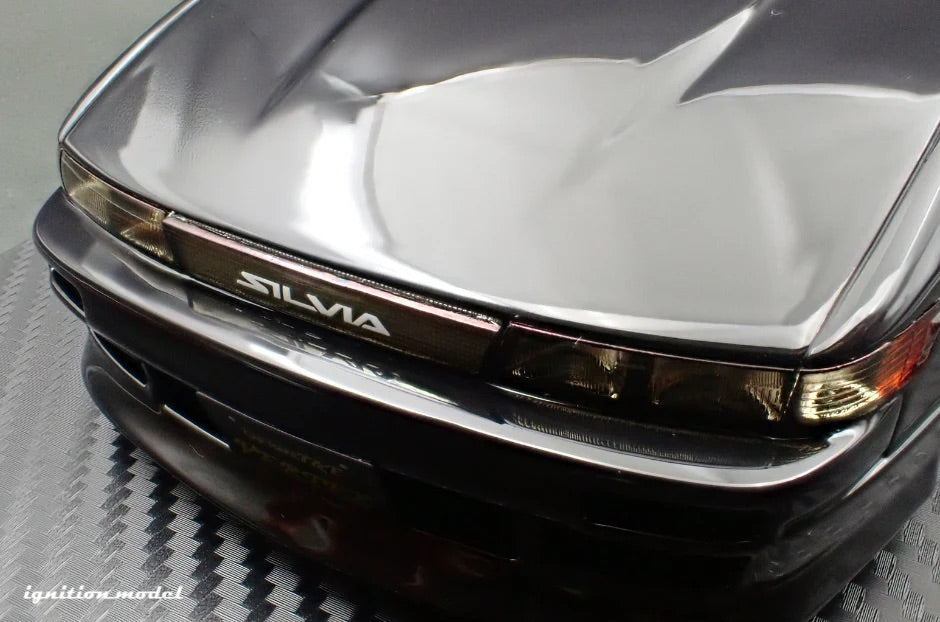 Ignition-Model Nissan Vertex S13 Silvia Black 1:18