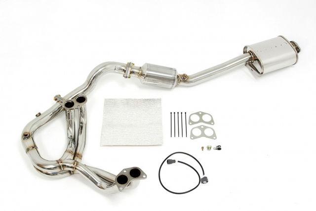 APEXi Stainless Steel Header Overpipe Catted Front Pipe Combo FR-S BRZ - A/T *Discontinued