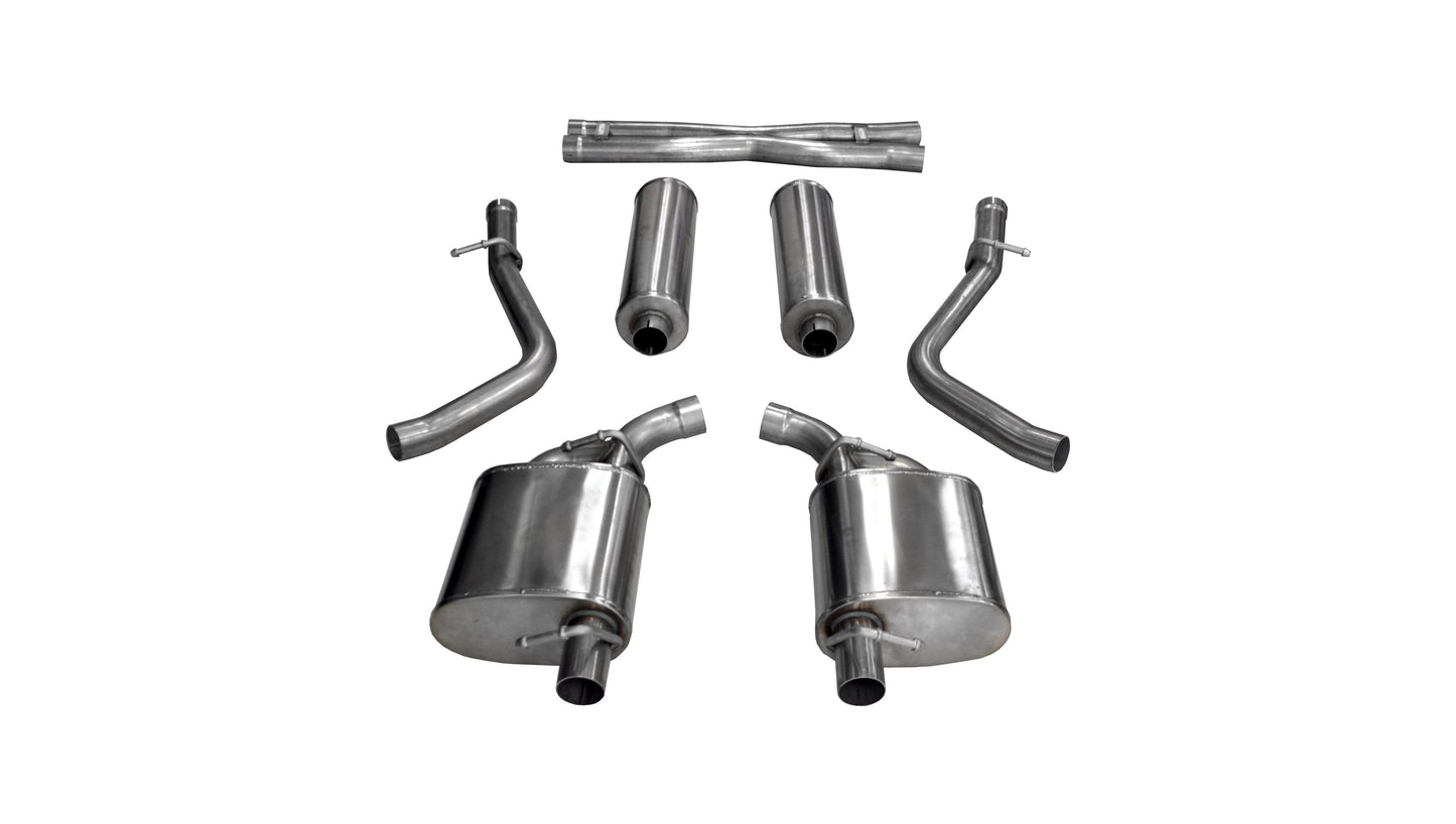 Corsa [OPEN BOX] Sport / 2.5 in Cat-Back No Tips | 2015-2016 Charger, 300 5.7L (14972)