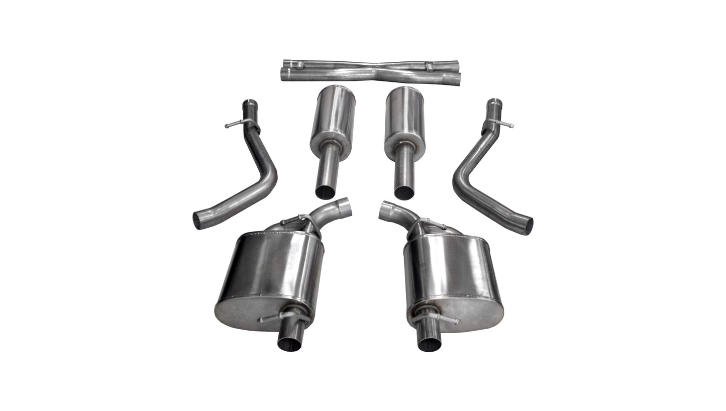Corsa Xtreme / 2.5 in Cat-Back No Tips | 2015-2016 Charger, 300 5.7L (14973)