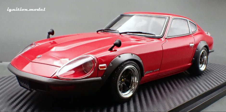 Ignition-Model Nissan Fairlady 240ZG HS30 Red 1:18