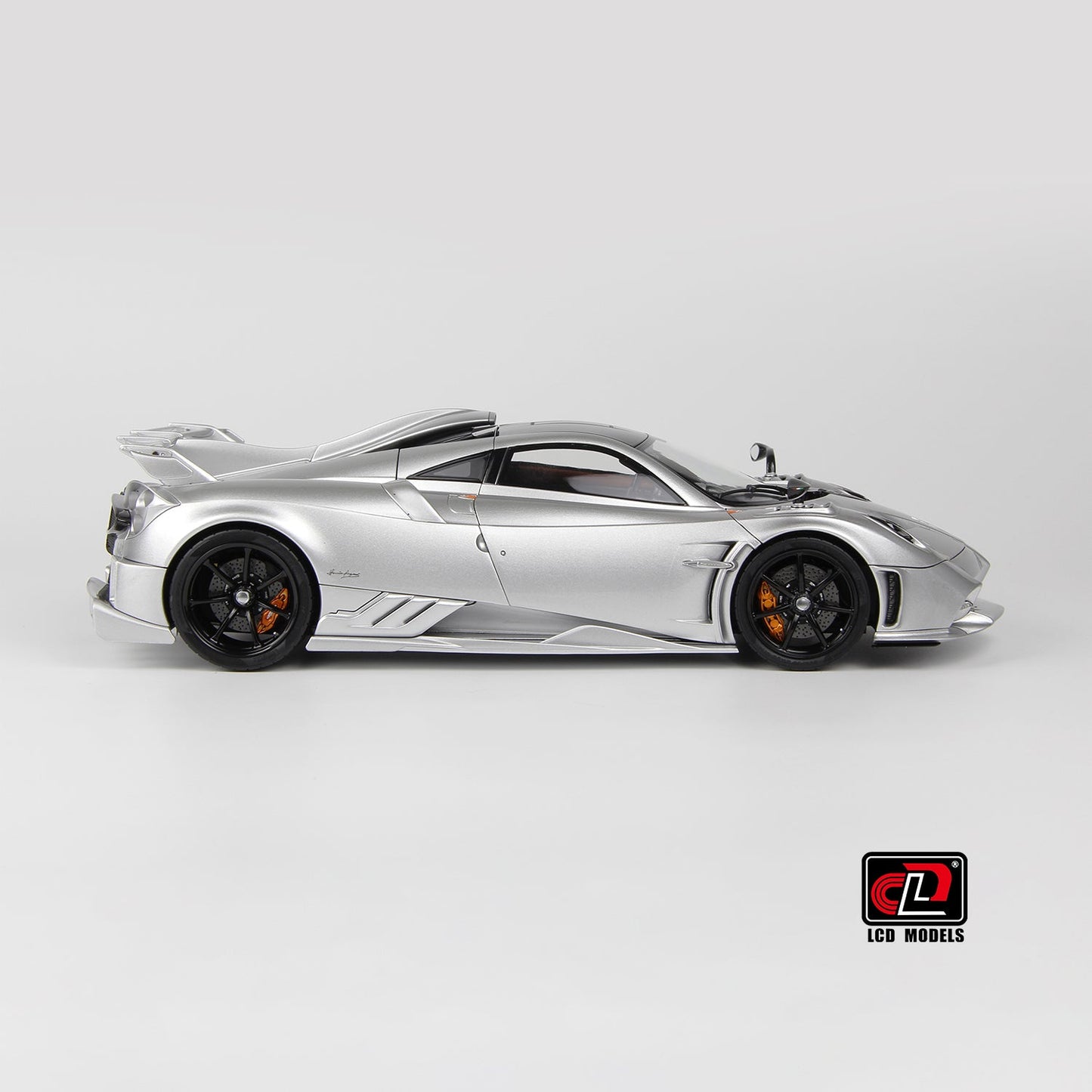 LCD 2020 Pagani Imola Silver w/ Black Wheels 1:18
