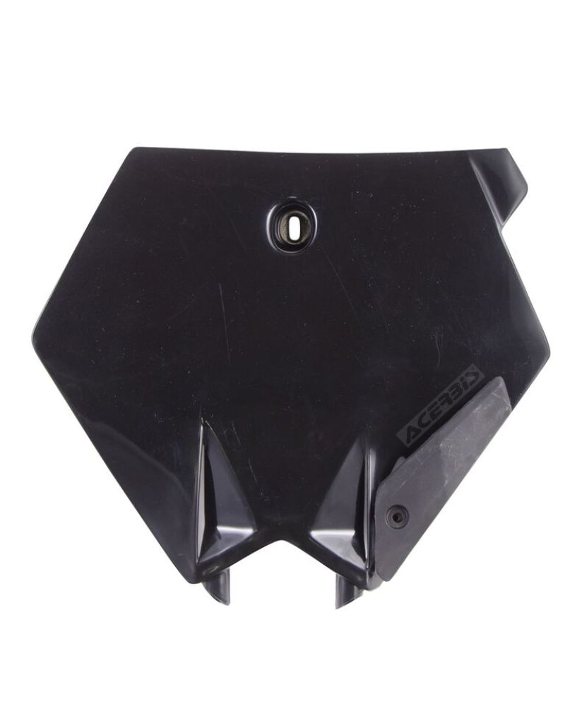 Acerbis 03-12 KTM SX85/ 04-11 SX105 Front Number Plate - Black 2253080001