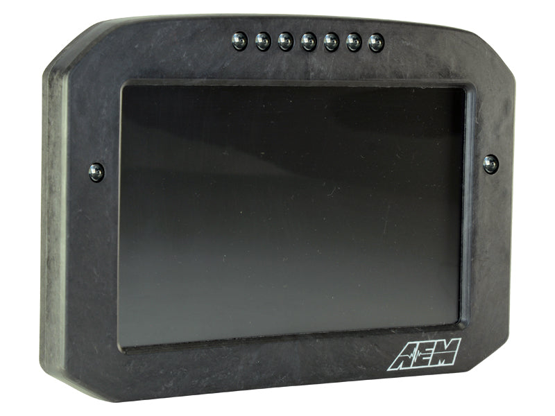 FR SPORT AEM CD-7LG Carbon Logging Flush Digital Dash Display w/ Internal 20Hz GPS & Antenna...