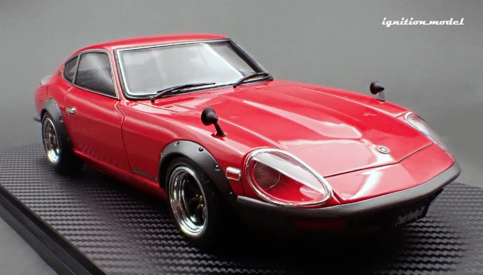 Ignition-Model Nissan Fairlady 240ZG HS30 Red 1:18
