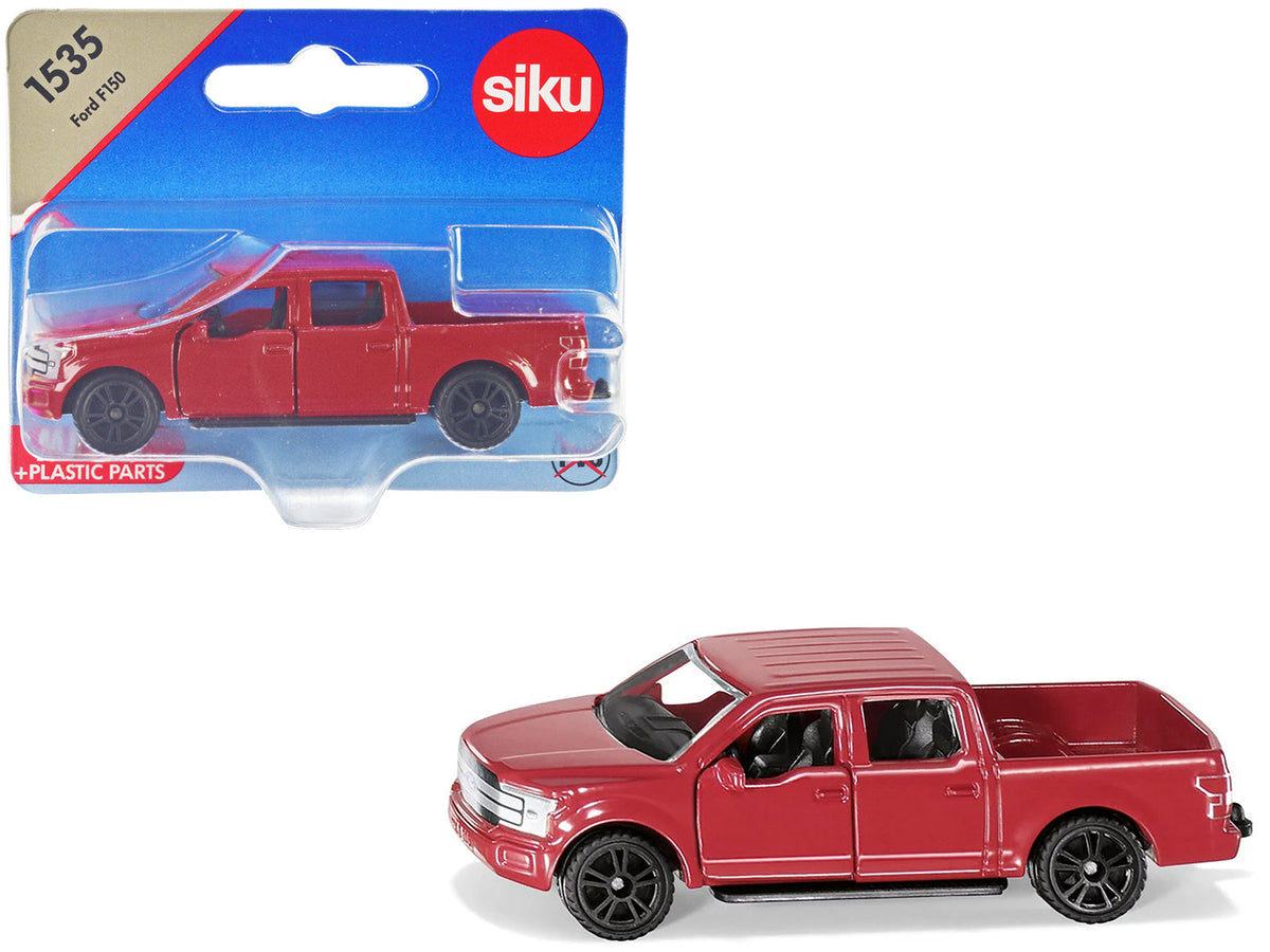 Rapid Vehicles Ford F-150 Pickup Truck Red Diecast Model Car by Siku  free shipping USA - View 3