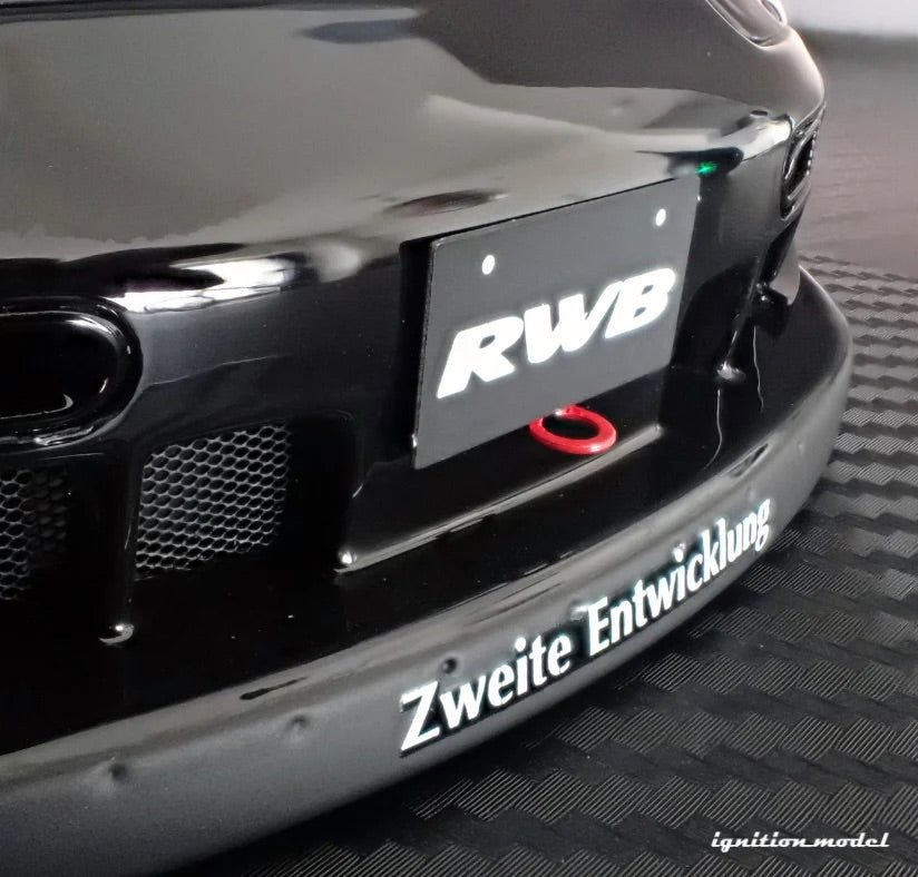 Ignition Model Porsche 993 RWB "Dark Star" Black 1:18