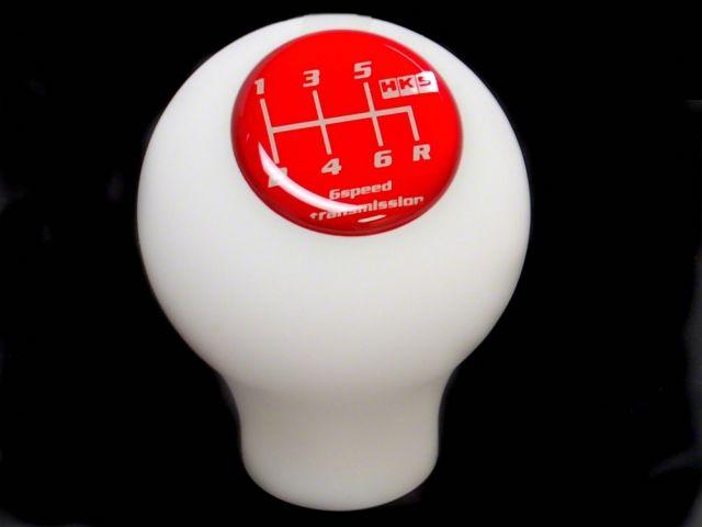 HKS Limited Edition White Ball Shift Knob M10x1.25 Thread