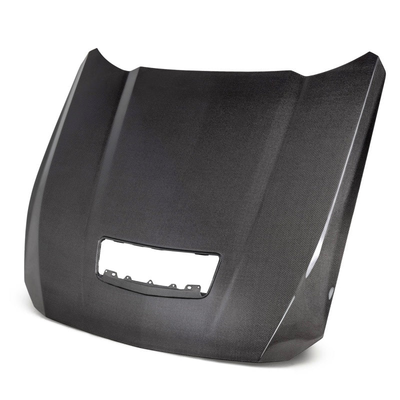 Anderson Composites 2024 Ford Mustang Type-OE Double Sided Carbon Fiber Hood AC-HD24FDMU-OE-DS