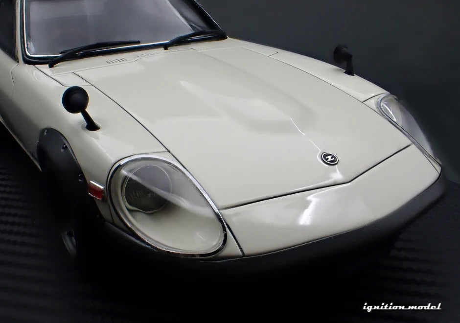 Ignition-Model Nissan Fairlady 240ZG HS30 White 1:18