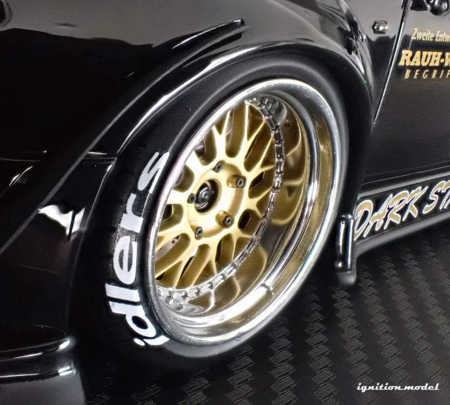 Ignition Model Porsche 993 RWB "Dark Star" Black 1:18